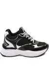 Karl Lagerfeld Komet Sneakers In Black