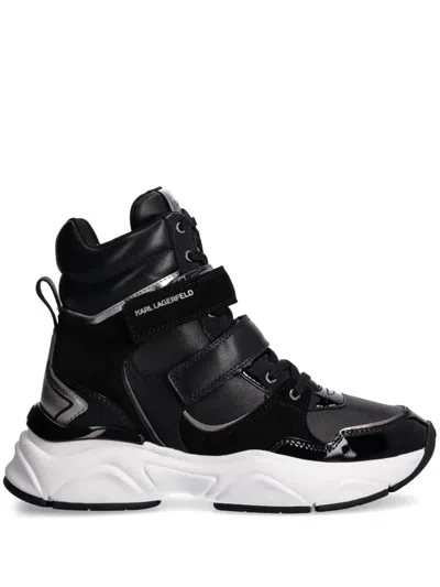 Karl Lagerfeld Komet Sneakers In Black