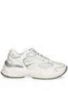 Karl Lagerfeld Leather Sneakers In White