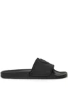 Karl Lagerfeld Kondo Nft Slippers In Black