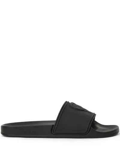Karl Lagerfeld Kondo Nft Slippers In Black