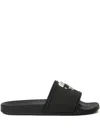Karl Lagerfeld Kondo Slippers In Black