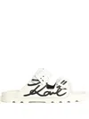 Karl Lagerfeld Kondo Tred 2-strap Logo-print Sandals