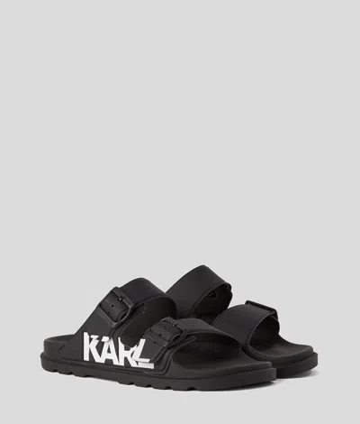 Karl Lagerfeld Kondo Tred 2-strap Sandals