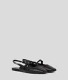 Karl Lagerfeld Konnie Signia Chain Slingbacks