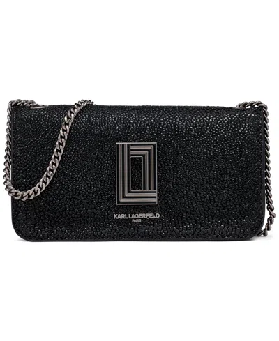 Karl Lagerfeld Kosette Magnetic Snap Shoulder Bag