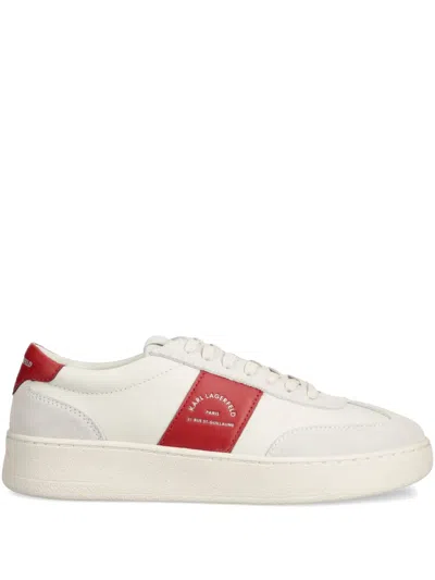Karl Lagerfeld Kourt Iii Sneakers In White