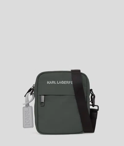 Karl Lagerfeld K/pass Crossbody Bag In Green