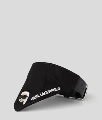 Karl Lagerfeld K/pet Bandana In Black