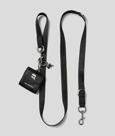 Karl Lagerfeld K/pet Leash And Pouch