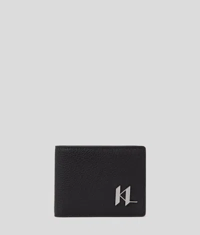 Karl Lagerfeld K/plak Leather Bifold Wallet