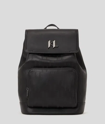 Karl Lagerfeld K/plak Perforated Backpack