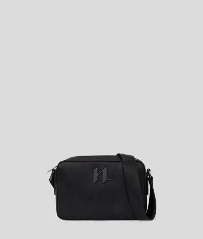 Karl Lagerfeld K/plak Perforated Crossbody Bag