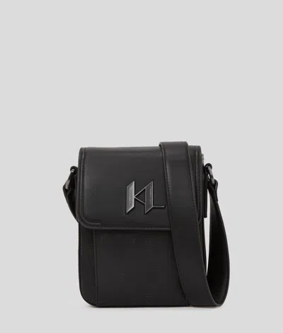 Karl Lagerfeld K/plak Perforated North-south Crossbody Bag