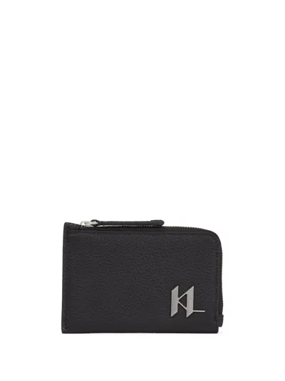 Karl Lagerfeld K/plak Wallet In Schwarz