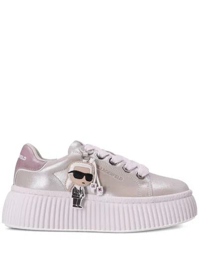 KARL LAGERFELD KREEPER LOW-TOP SNEAKERS