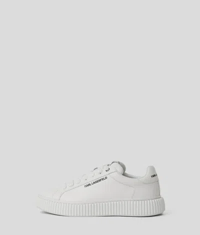 Karl Lagerfeld Kreeper Sneakers In White