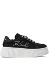 Karl Lagerfeld Kreeper Sneakers In Black