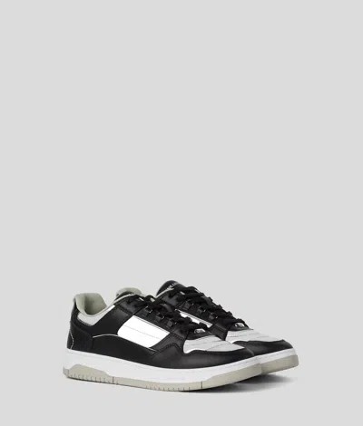 Karl Lagerfeld Krew Metallic Sneakers In Multi