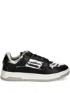 Karl Lagerfeld Krew Metallic Sneakers In Schwarz