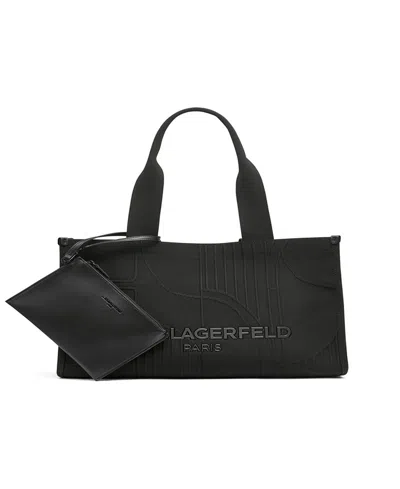 Karl Lagerfeld Kristina Double Handle Tote Bag