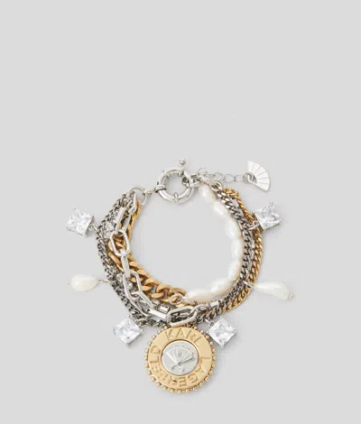 Karl Lagerfeld K/rock Multi-chain Bracelet
