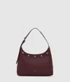 Karl Lagerfeld K/rocky Marais Hobo Bag In Burgundy