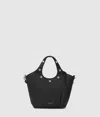 Karl Lagerfeld Black Rocky Marais Small Tote In Black