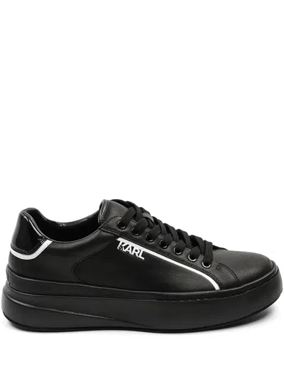 Karl Lagerfeld Kronos Sneakers In Black