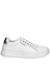 Karl Lagerfeld Lace-up Low-top Sneakers In White