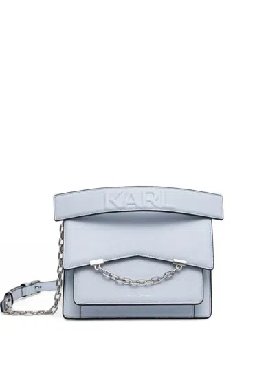 Karl Lagerfeld K/seven Chain-detail Cross Body Bag In 蓝色