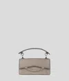 Karl Lagerfeld K/seven Grainy Suede Crossbody Bag