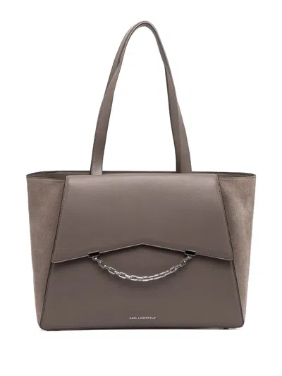 Karl Lagerfeld K/seven Tote Bag In Neutrals