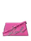 Karl Lagerfeld K/signature 2.0 Crossbody Bag In 粉色