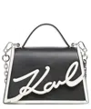 Karl Lagerfeld K/signature 2.0 Handbag In Black
