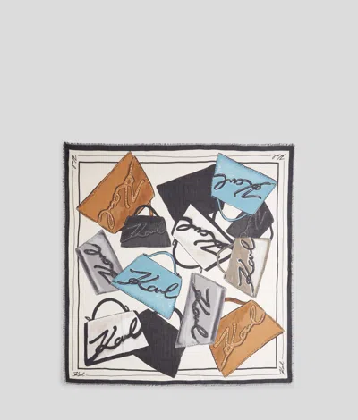 Karl Lagerfeld K/signature Bags Scarf