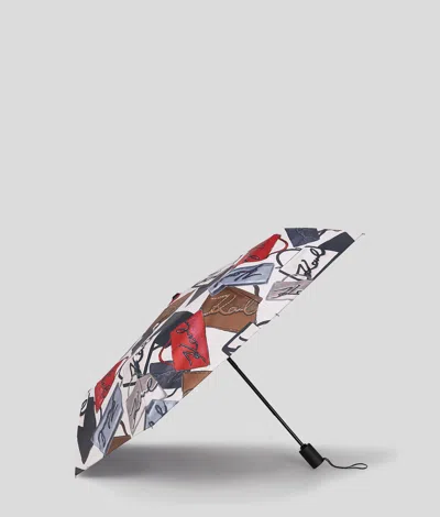 Karl Lagerfeld K/signature Bags Umbrella In Multi