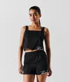 Karl Lagerfeld K/signature Beach Shorts In Black
