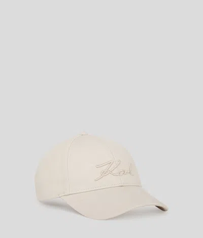 KARL LAGERFELD K/SIGNATURE CAP