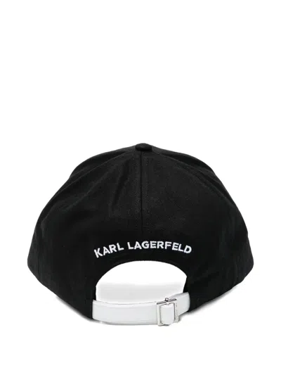 Karl Lagerfeld K/signature Cap In Black