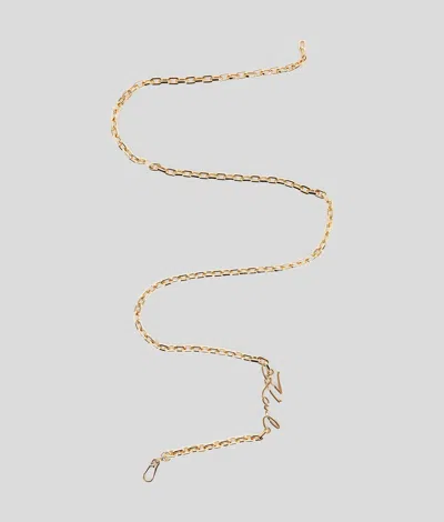 Karl Lagerfeld K/signature Chain Belt