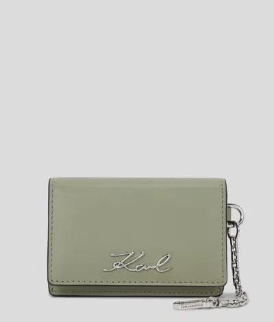 Karl Lagerfeld K/signature Chain Cardholder