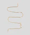 Karl Lagerfeld K/signature Chain Shoulder Strap