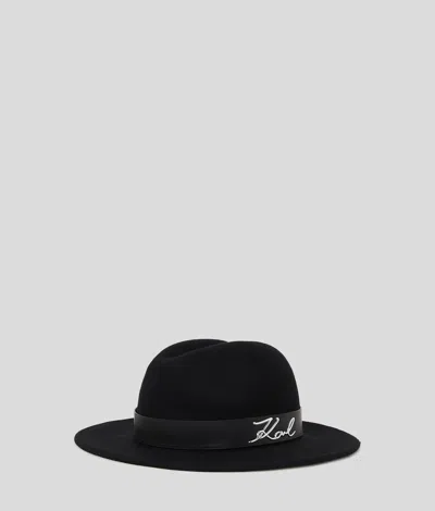 Karl Lagerfeld K/signature Fedora
