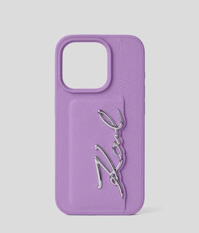 Karl Lagerfeld K/signature Iphone 15 Pro Case