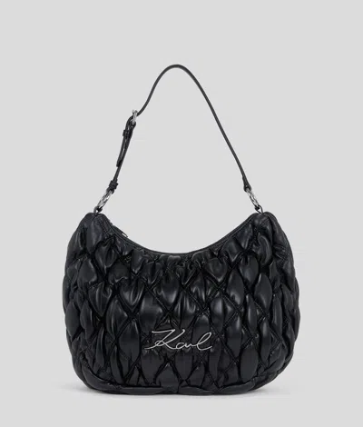 Karl Lagerfeld K/signature Kuilt Hobo Bag