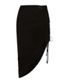 Karl Lagerfeld K/signature Midi Skirt In Black