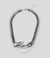 Karl Lagerfeld K/signature Multi-chain Necklace