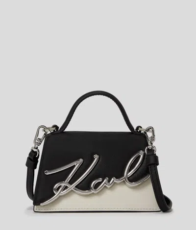 Karl Lagerfeld K/signature Nano Bag