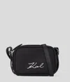 Karl Lagerfeld K/signature Nylon Crossbody Pouch